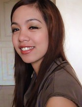 Pretty doe-eyed Filipina girl joins male tourist for early hotel sex romp