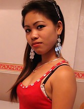 Cute Filipina babe with braces chased down and fucked